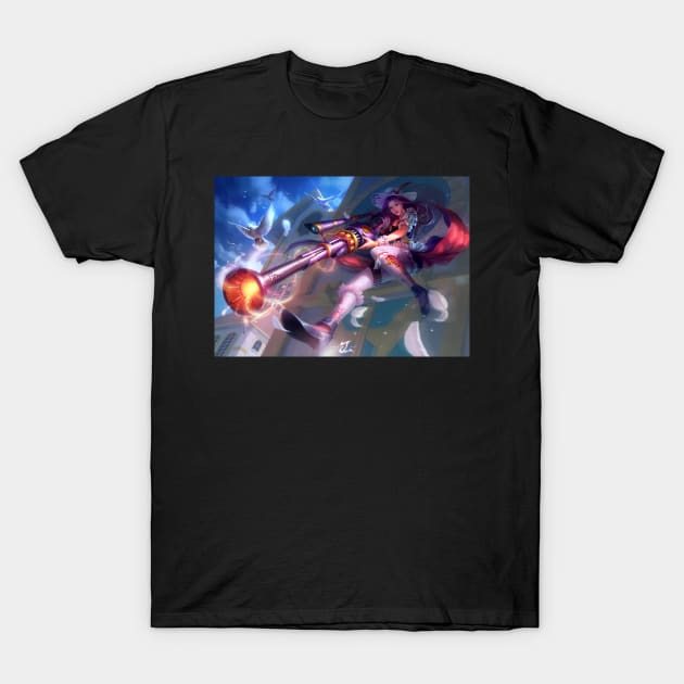 Sniper T-Shirt by JerryLoh Art